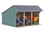 Kids Globe Farming Holzscheune 45x38x27cm 1:32 in Schachtel