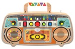 2Kids Toys Activity board Radio FM din lemn