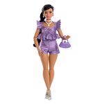 Mattel Barbie DELUXE Modelka Fialové šortky