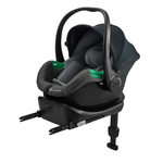 KINDERKRAFT Autositz Mink Pro 2 i-size (0-13 kg) und Basis Mink FX 2 Grey