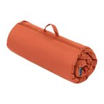 Materasso da viaggio arrotolabile Roll &amp; Go 60×120×4 cm, Terracotta
