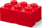 LEGO úložný box 6 - červená