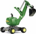 Rollytoys RollyDigger Pojazdný Otočný Bager John Deere zelený
