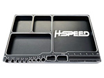 H-Speed aluminijasta posodica za drobne dele
