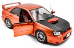 1:18 SUBARU IMPREZA WRX STI ORANGE METALLIC 2003 - SOLIDO