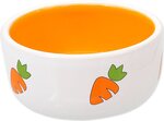 Miska Small Animals keramická pre králiky bielo-žltá 11,5x5cm 300ml