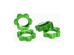 Traxxas matica kolies 17mm hliníková zelená (4)