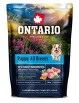 Vzorka Ontario Puppy &amp; Junior All Breeds Monoprotein Turkey &amp; Sweet Potatoes 0,1kg