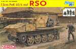 Комплект модел военен 6640 -7.5см PaK 40/4 auf RSO (1:35)