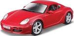 Maisto - PORSCHE CAYMAN S, červené, 1:18