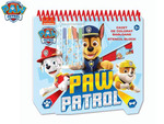 Paw Patrol ensemble de coloriage 20x21,5x2cm avec pochoirs, autocollants et 4 feutres