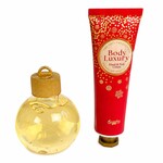 ACCENTRA Set za kupanje Body Luxury u kutiji Božićni cvijet 60ml + 30ml