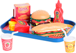 Fast food set s podnosom 26x19cm 26ks