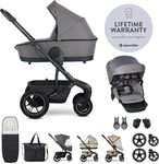 EASYWALKER Set XXL kočík kombinovaný Harvey5 Air Pebble Grey s príslušenstvom