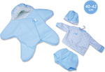 Llorens M740-37 oblečenie pre bábiku NEW BORN veľkosti 40-42 cm