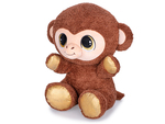 Singe en peluche 37cm assis