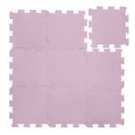 Penová podložka Puzzle 30x30 cm 9ks, Sugar Pink