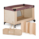 PETITE&amp;MARS Postieľka cestovná Nyja Urban Jungle Sand