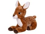Biche en peluche 38cm assise