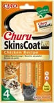 Pochúťka Churu Skin &amp; Coat kura 4x14g