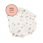 Husă pentru pernă multifuncțională de alăptare Softy, PEACHES