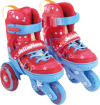 Kinder leuchtende Rollschuhe - Rot (Gr. 26-30)