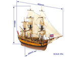 OCCRE HMS Endeavour 1:54 комплект