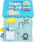 2Kids Toys Activity board Domček modrý