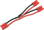 Kábel Y paralelný 3.5mm pozlátený 14AWG 12cm