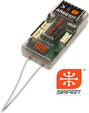 Ricevitore di spettro AR6610T DSM2 / DSMX 6CH con telemetria