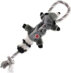 Hračka Dog Fantasy Skinneeez medvedík čistotný s povrazom 35cm