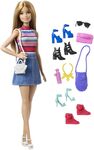 Mattel Barbie® muñeca y zapatos de moda, FVJ42