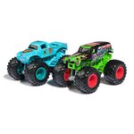 Monster Jam - zberateľský kovový model auta Monster Truck, set 2 modelov, assort, 1:64