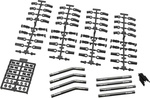 Axial vzpery Stage 1 hliník, s koncovkami