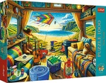 Trefl Puzzle 1000 Premium Plus Quality Tea Time Cestovanie v karavane