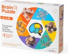 RECENTTOYS Brain Puzzle - sada 6 kusov