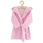 Detský froté župan New Baby pink 80/86