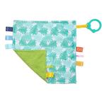 BRIGHT STARTS Schmusetuch am C-Ring Little Taggies Palmen 0m+