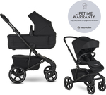 EASYWALKER Kočík kombinovaný Jimmey 2v1 Pepper Black LITE RWS