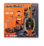 Bburago 1:24 RACE Formel F1 MODELL-KIT - McLaren F1 Team MCL38(2024) #81 (Oscar Piastr)