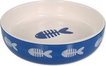 Miska Magic Cat keramická potlač ryba modrá 13x4cm 260ml