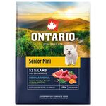 Krmivo Ontario Senior Mini Lamb &amp; Brown Rice 2,25kg