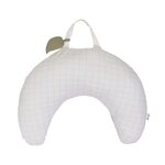 Cuscino per gravidanza e allattamento Mini Moon, Grid