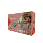 Cleverclixx – Ensemble de construction magnétique Magic Forest Pack Pastel - 65 pcs