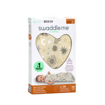 INGENUITY Vreća za spavanje pamučna 1 TOG SwaddleMe™ Celestial Dance 0m+
