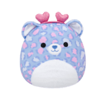 SQUISHMALLOWS Fialový leopard - Noam