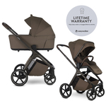 EASYWALKER Poussette combinée Zoey Go Chestnut Brown