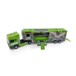 Camion auto metallo/plastica con motivo dinosauro I.