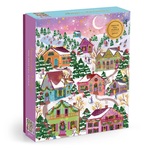 Galison Puzzle din folie Joy Laforme Sat înzăpezit 1000 de piese