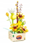 Set di costruzione fiore 27 cm